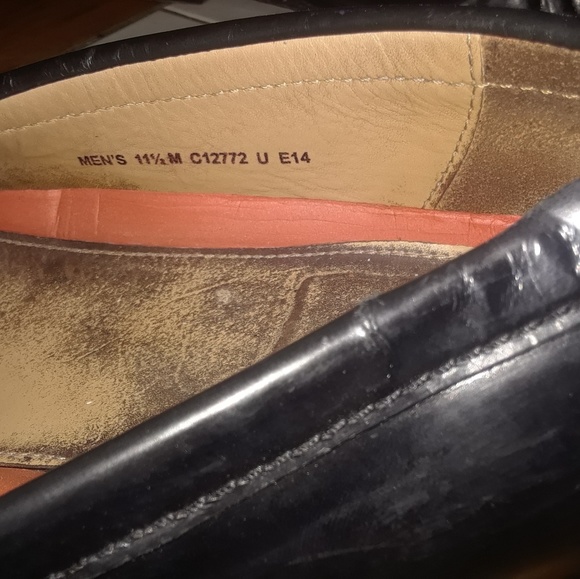 Cole Haan pinched tassel loafers
